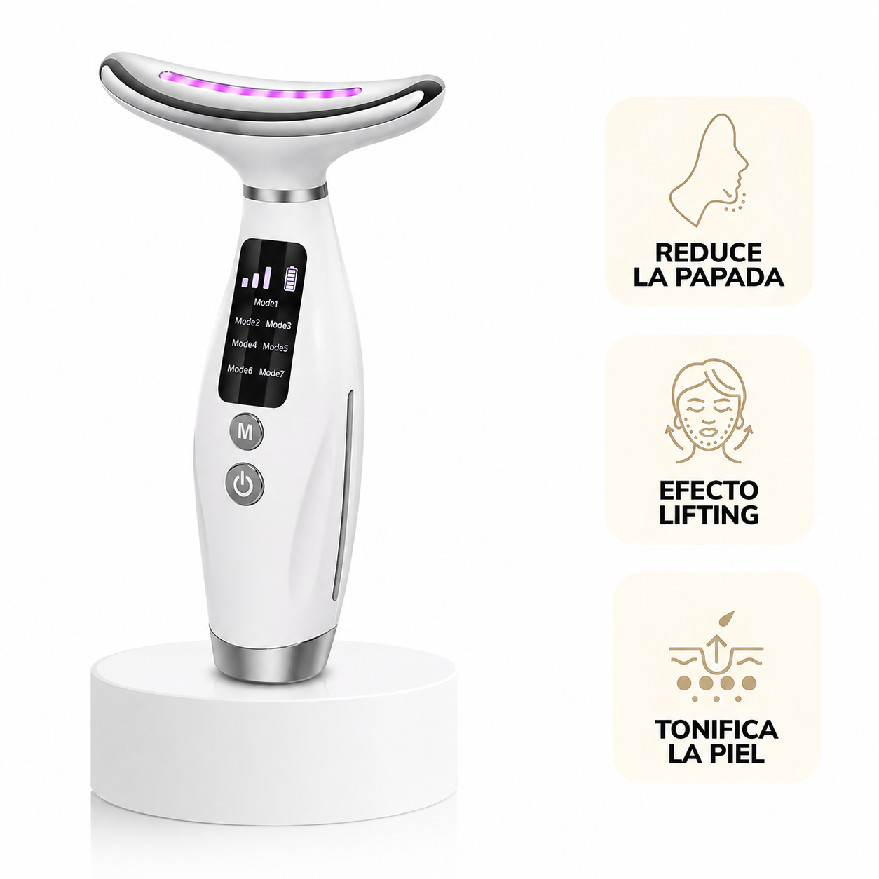 Tonificador Facial 3 en 1