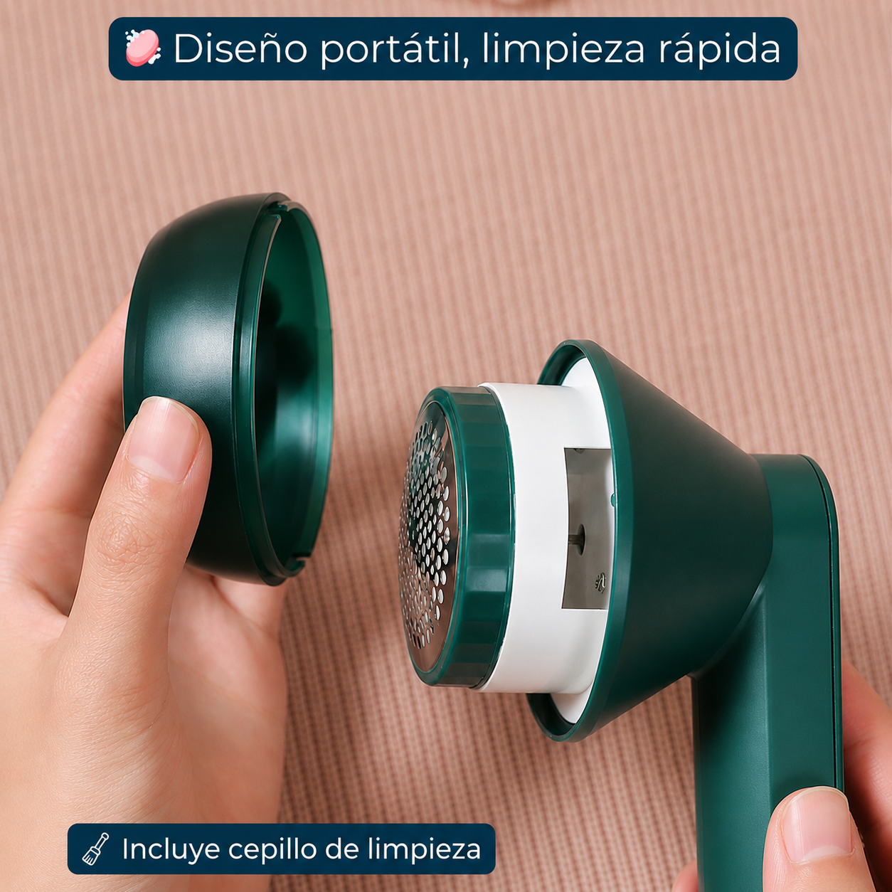Removedor de Motas Eléctrico Recargable