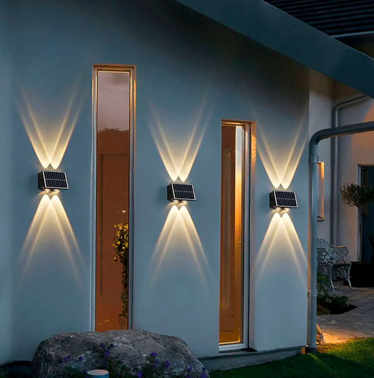 Lampada Solar de Pared Decorativa - Compre 1 y leve 3